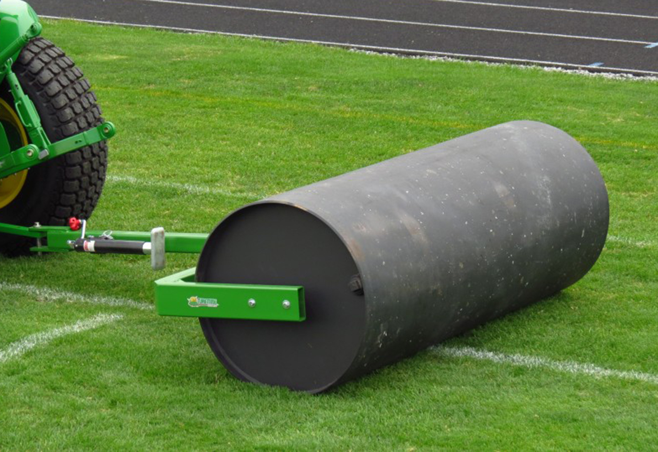 Making a outlet lawn roller